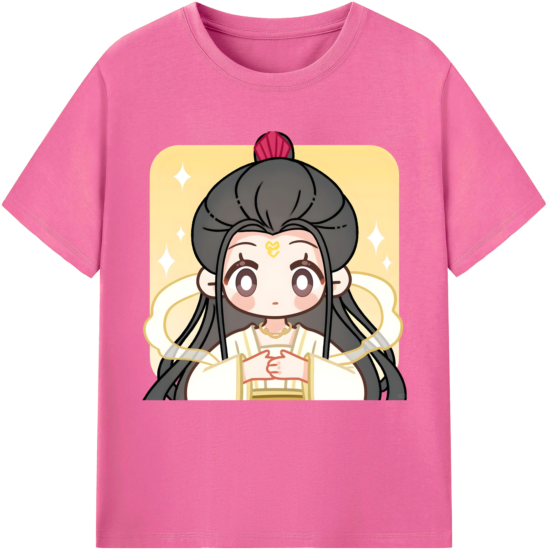 （画像用） Ne Zha 2 ナタ 魔童の大暴れ レディースカジュアルプリントTシャツ（綿100％）